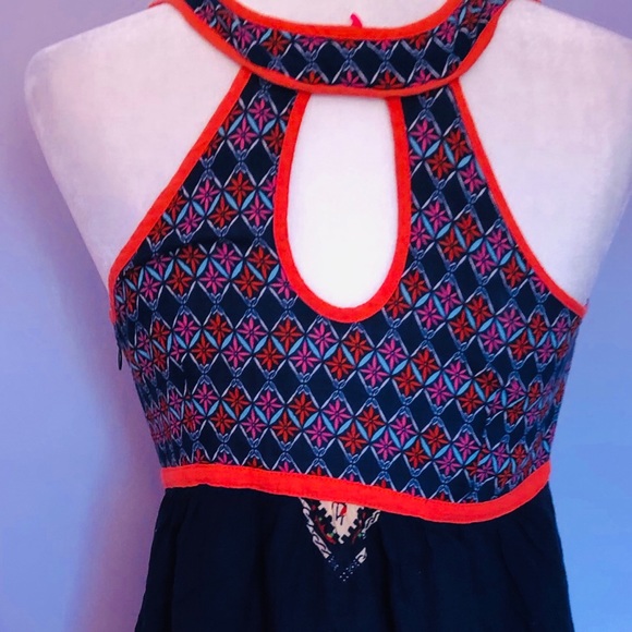 Urban Outfitters Ecote navy floral print dress - Picture 5 of 6